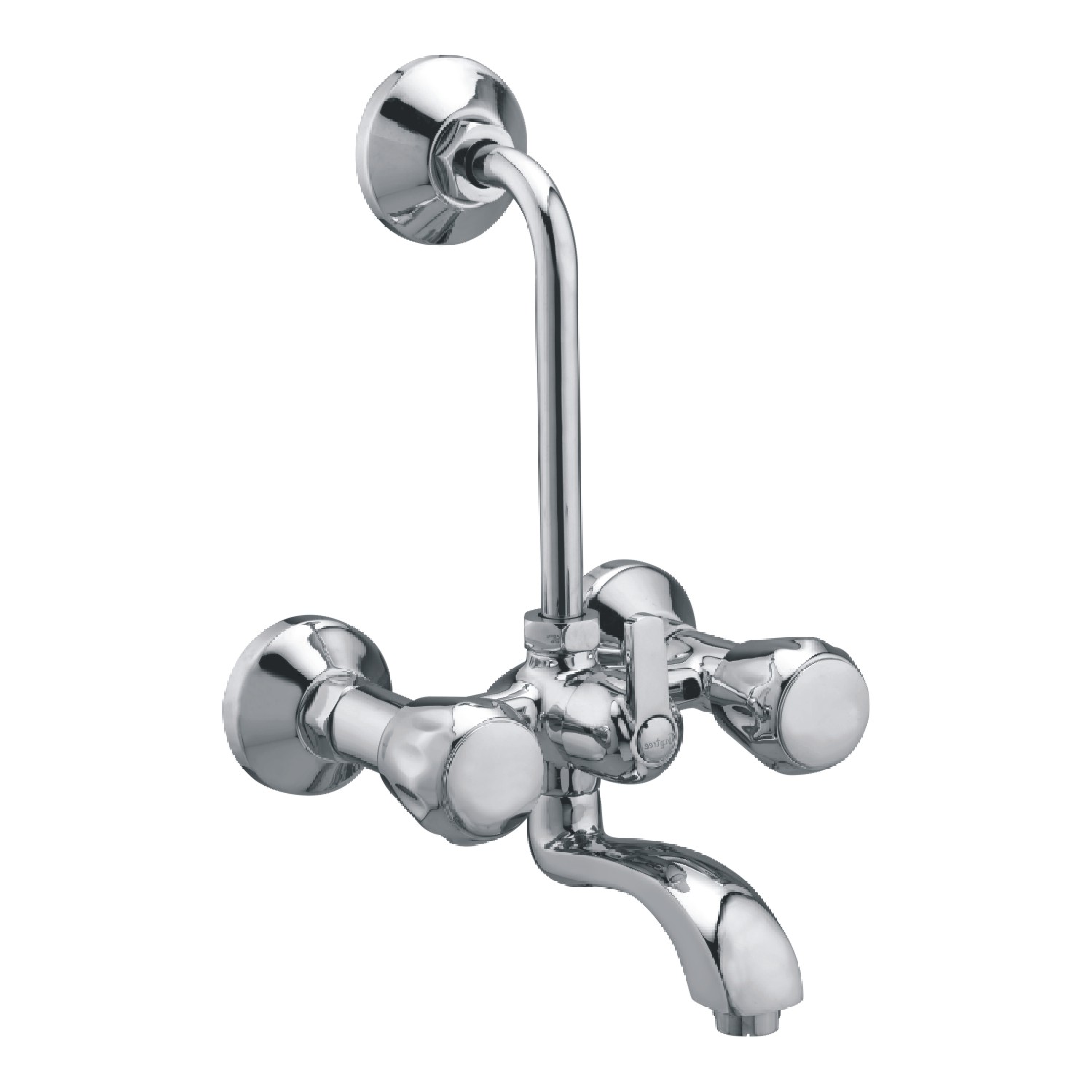 CONTINENTAL WALL MIXER WITH BEND